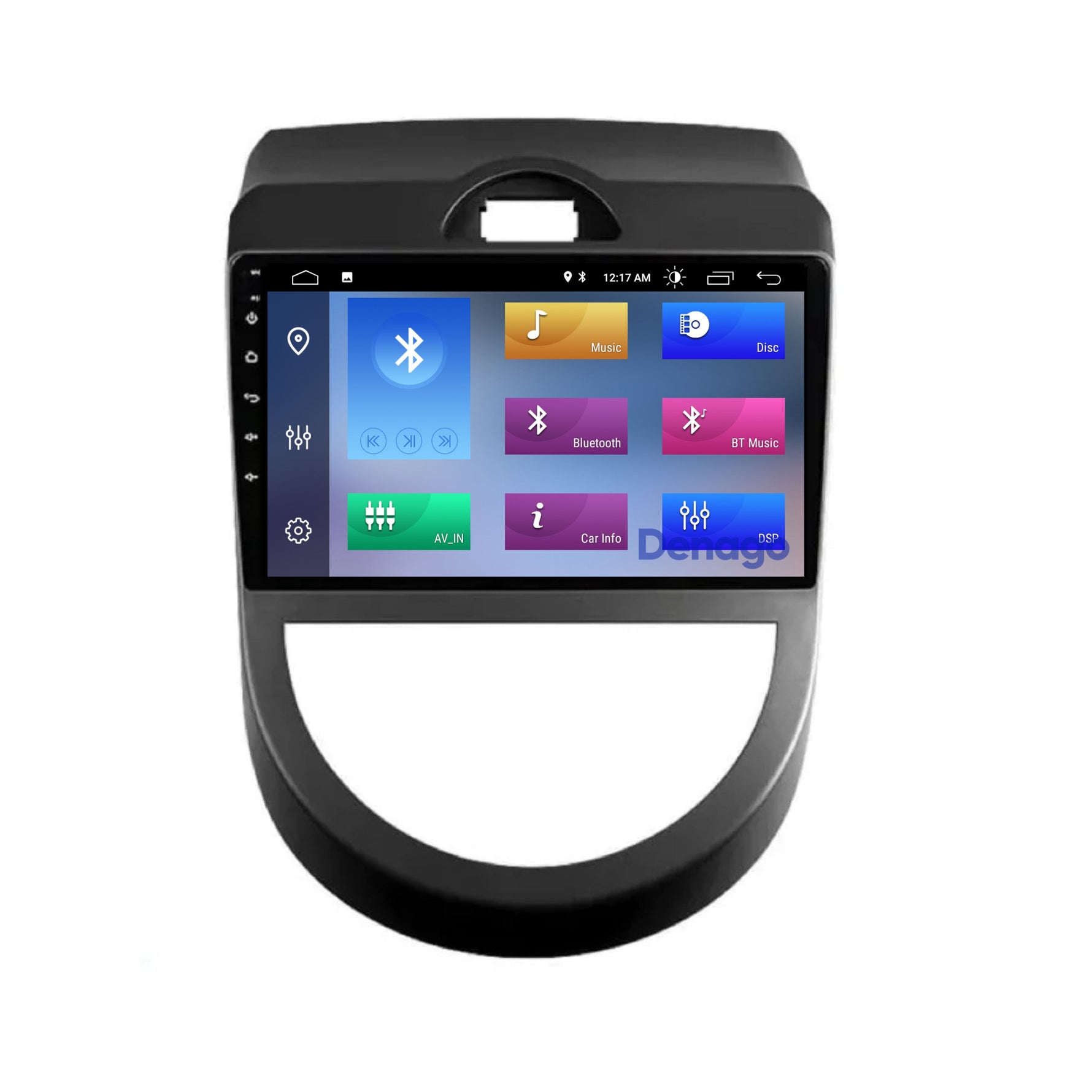 Kia Soul CarPlay autoradio | 2010 t/m 2013 | Denago DNG-A192 | 9 inch | Android 13 | Draadloos CarPlay & Android Auto