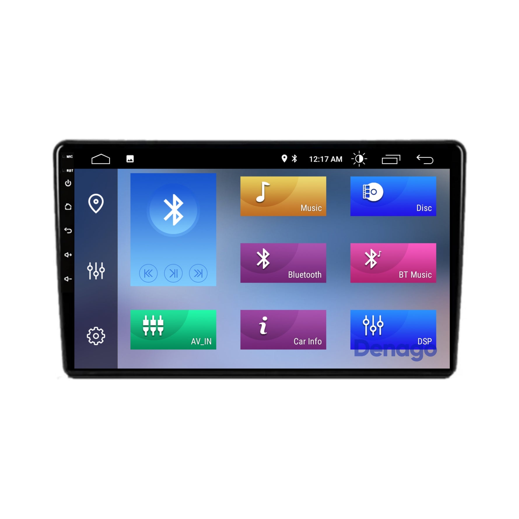 Fiat 500L CarPlay autoradio | 2012 t/m 2017 | Denago DNG-A133 | 9 inch | Android 13 | Draadloos CarPlay & Android Auto