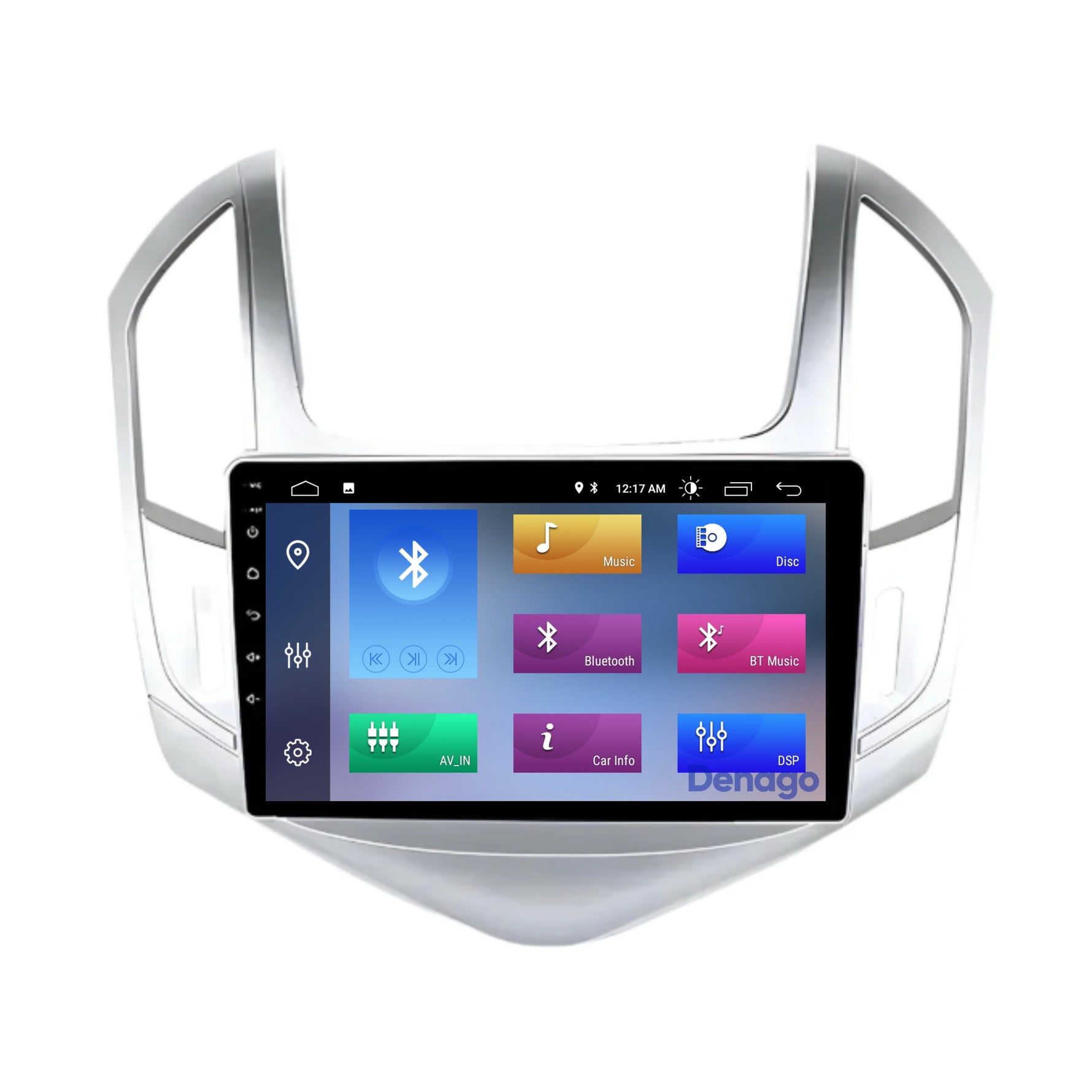 Chevrolet Cruze CarPlay autoradio | 2012 t/m 2014 | Denago DNG-A324 | 9 inch | Android 13 | Draadloos CarPlay & Android Auto