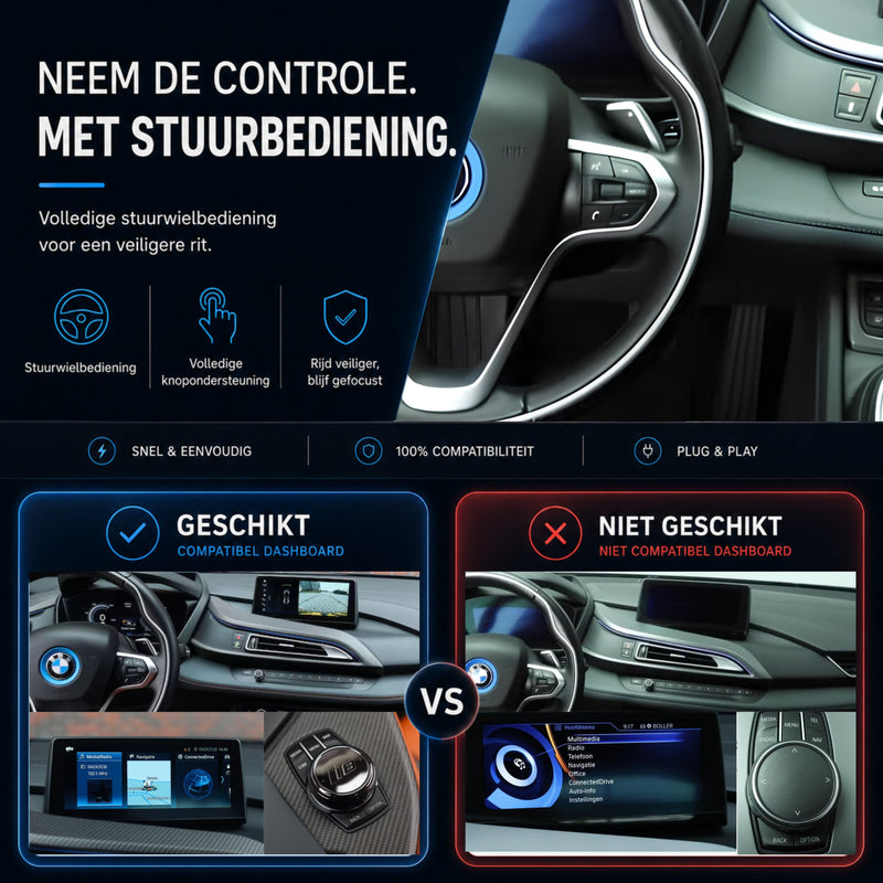 BMW i8 I15 | 2018 t/m 2020 | CarPlay & Android Auto Box | NBT EVO-6