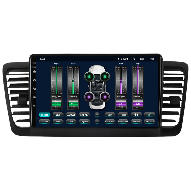 Subaru Outback | Android 13 | Autoradio | 2008 t/m 2014 | CarPlay & Android Auto-9