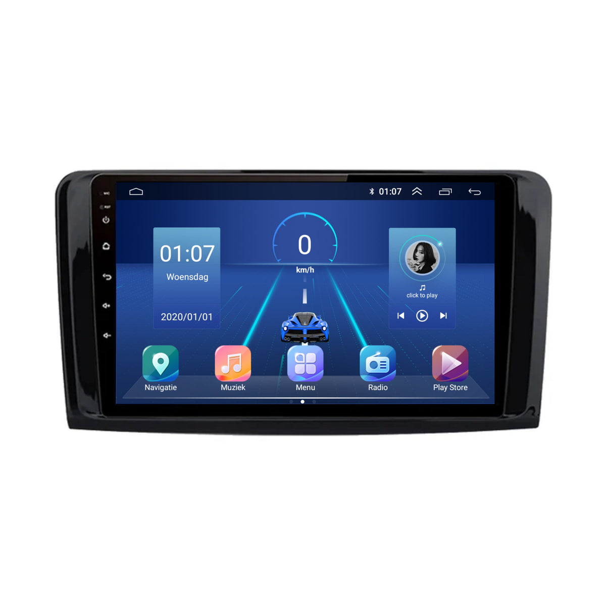 Mercedes ML / GL CarPlay & Android Auto car radio | 2005 to 2012 | Android 13 | Davilon-6