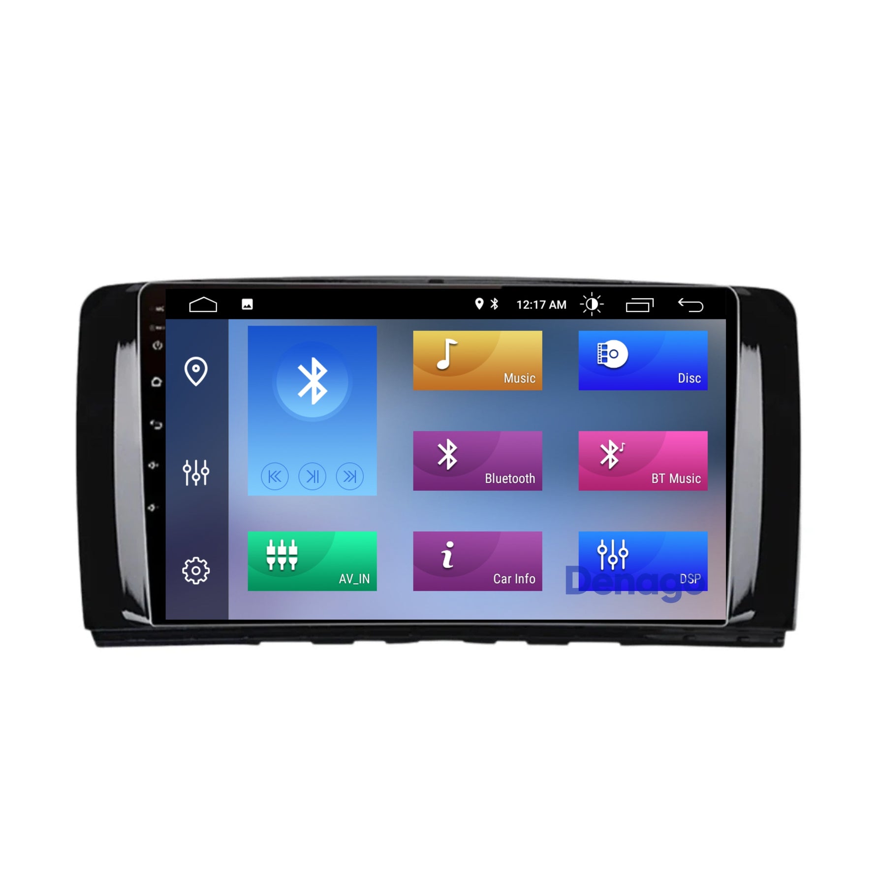 Mercedes R-Klasse CarPlay autoradio | 2005 t/m 2013 | Denago DNG-A190 | 9 inch | Android 13 | Draadloos CarPlay & Android Auto