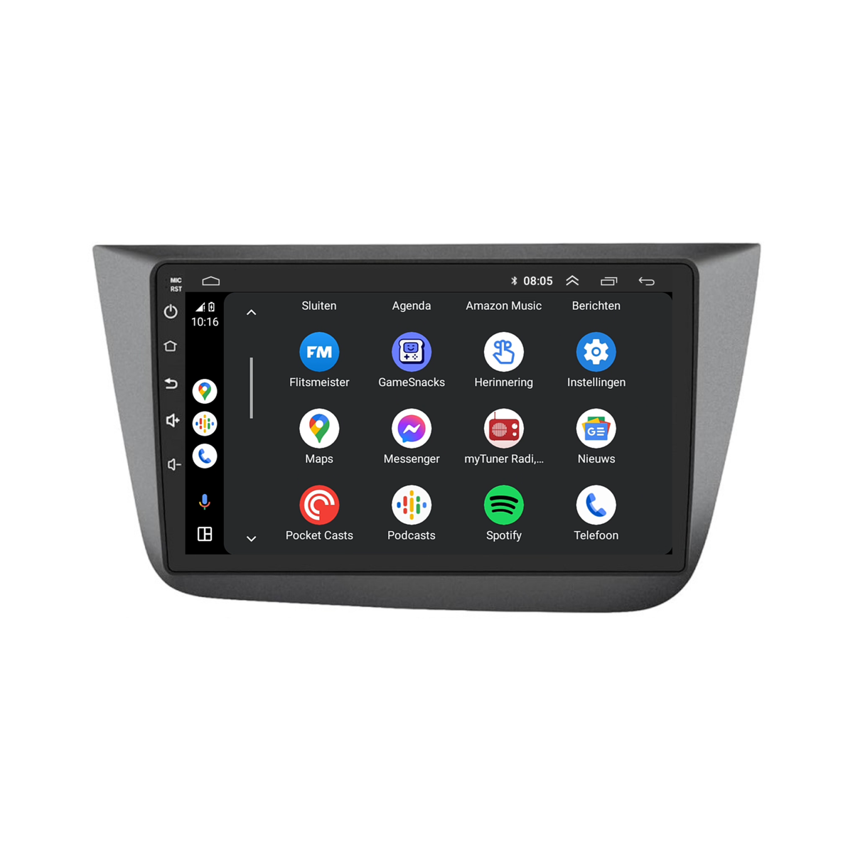 Seat Altea | Android 13 | Autoradio | 2004 t/m 2015 | Carplay & Android Auto-9