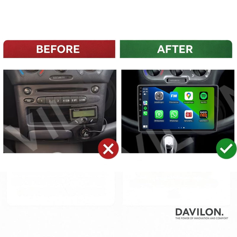 Toyota Yaris | Android 13 | Autoradio | 1999 t/m 2005 | Low versie | CarPlay & Android Auto-4