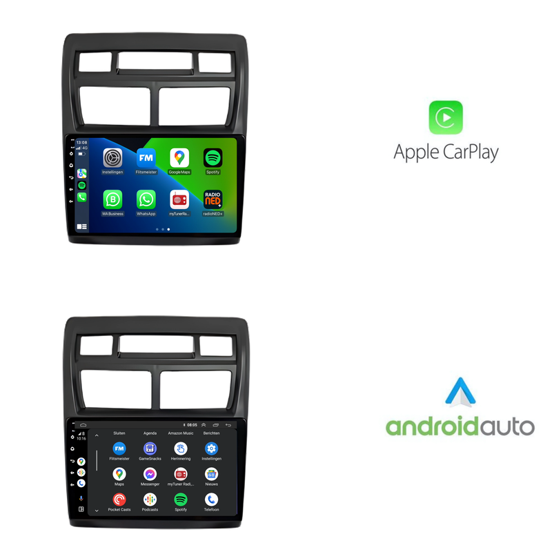 Kia Sportage Android 13 autoradio CarPlay Android Auto 2004-2010-8