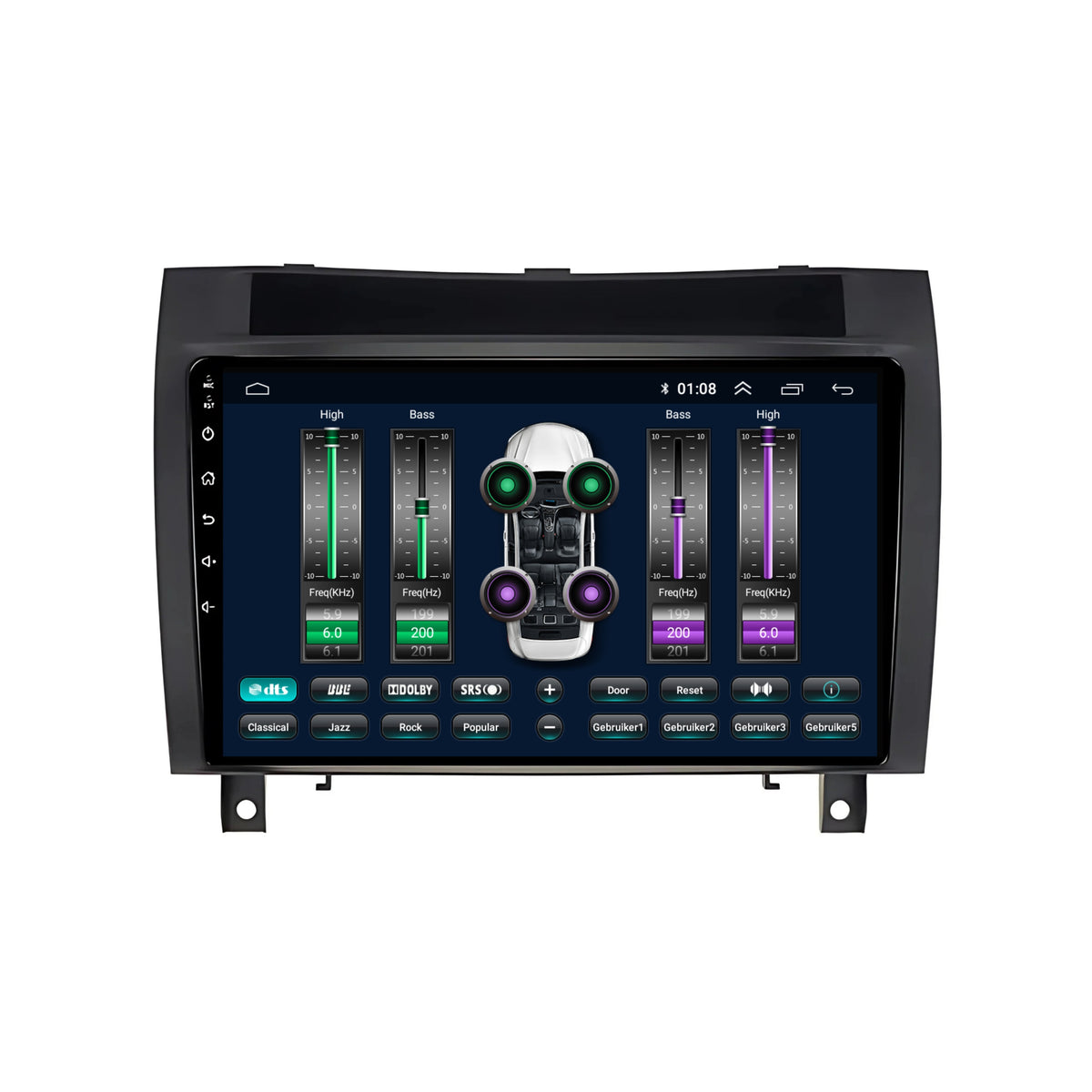 Mercedes-Benz SLK | Android 13 | Autoradio | 2004 t/m 2010 | CarPlay & Android Auto-7