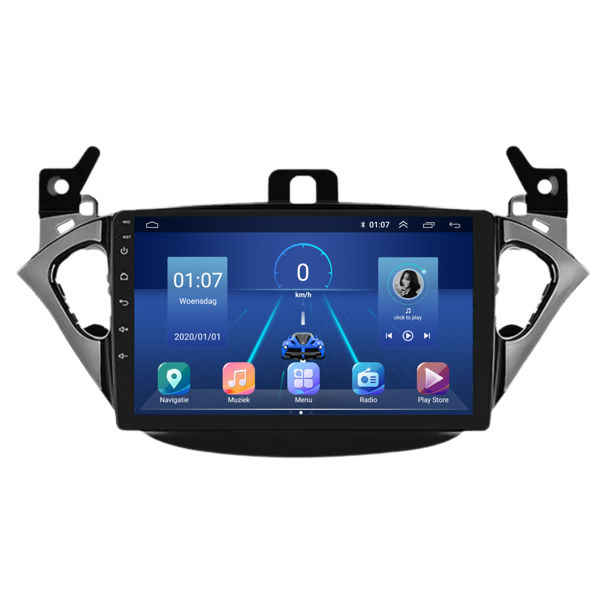 Opel Corsa | Android 13 | Autoradio | 2014 t/m 2019 | Carplay & Android Auto-2