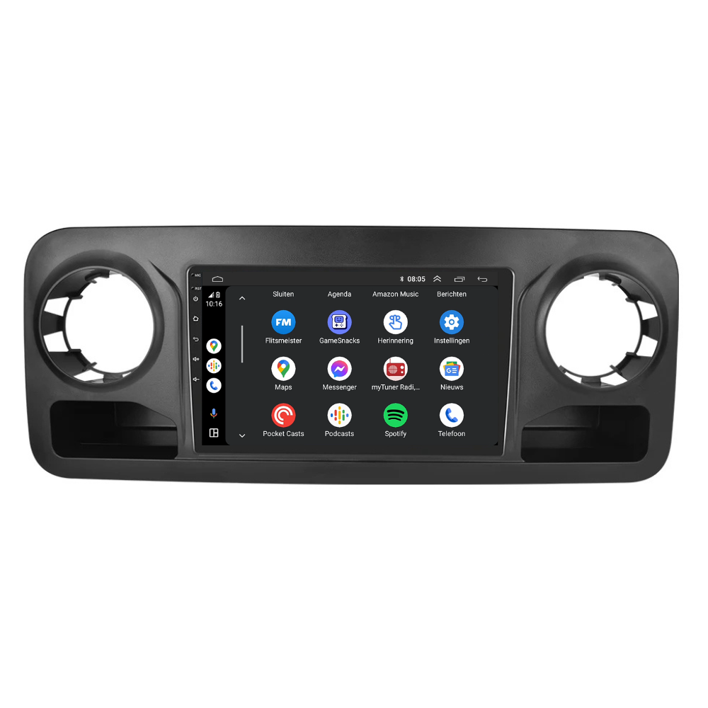 Mercedes Sprinter CarPlay & Android Auto autoradio | 2018 t/m 2023 | Android 15 | Davilon-2