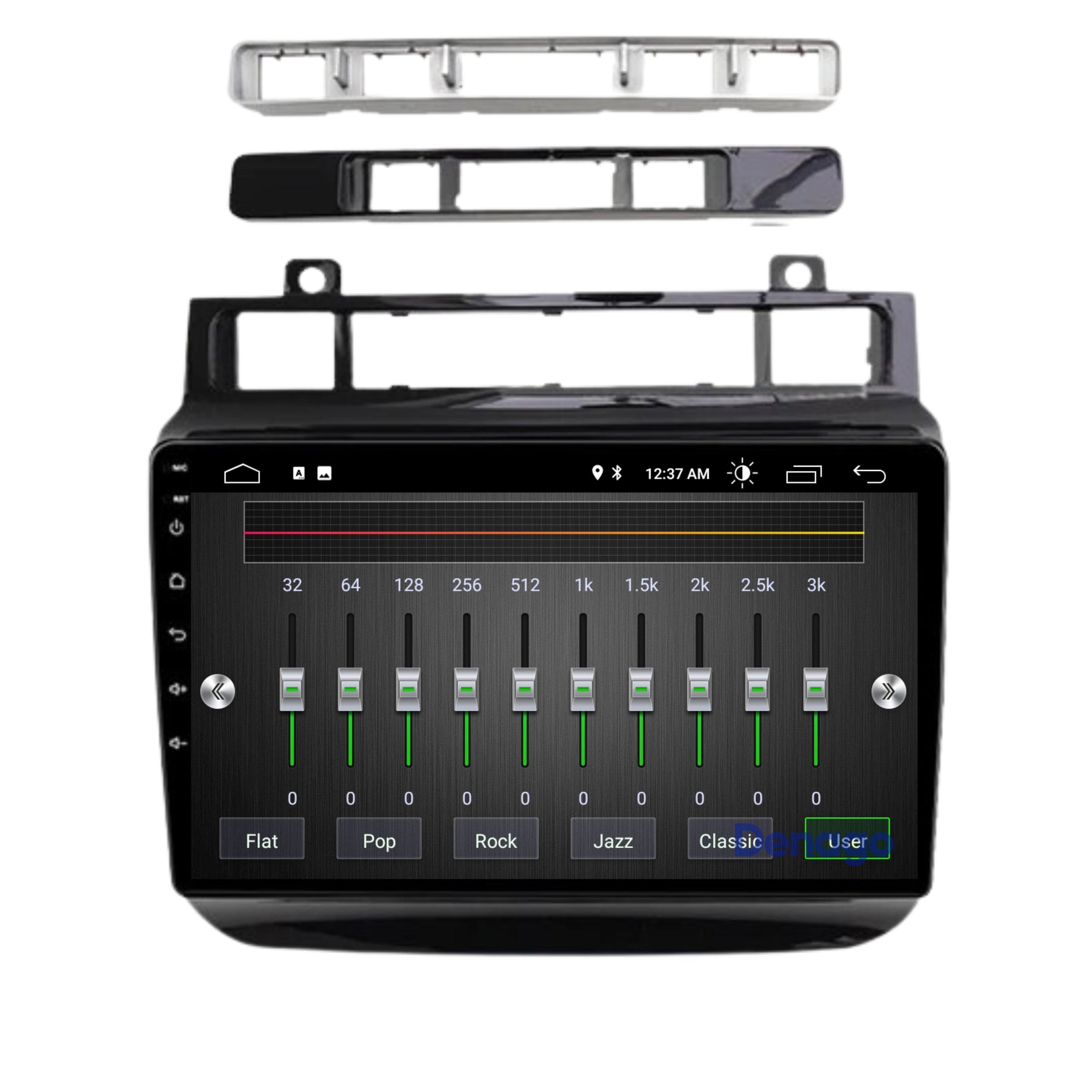 Volkswagen Touareg CarPlay autoradio | 2011 t/m 2017 | Denago DNG-A209 | 9 inch | Android 13 | Draadloos CarPlay & Android Auto