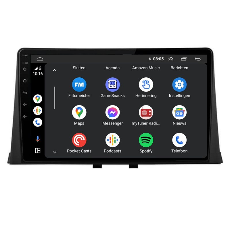 Opel Combo CarPlay & Android Auto autoradio | 2019 t/m 2023 | Android 15 | Davilon-2