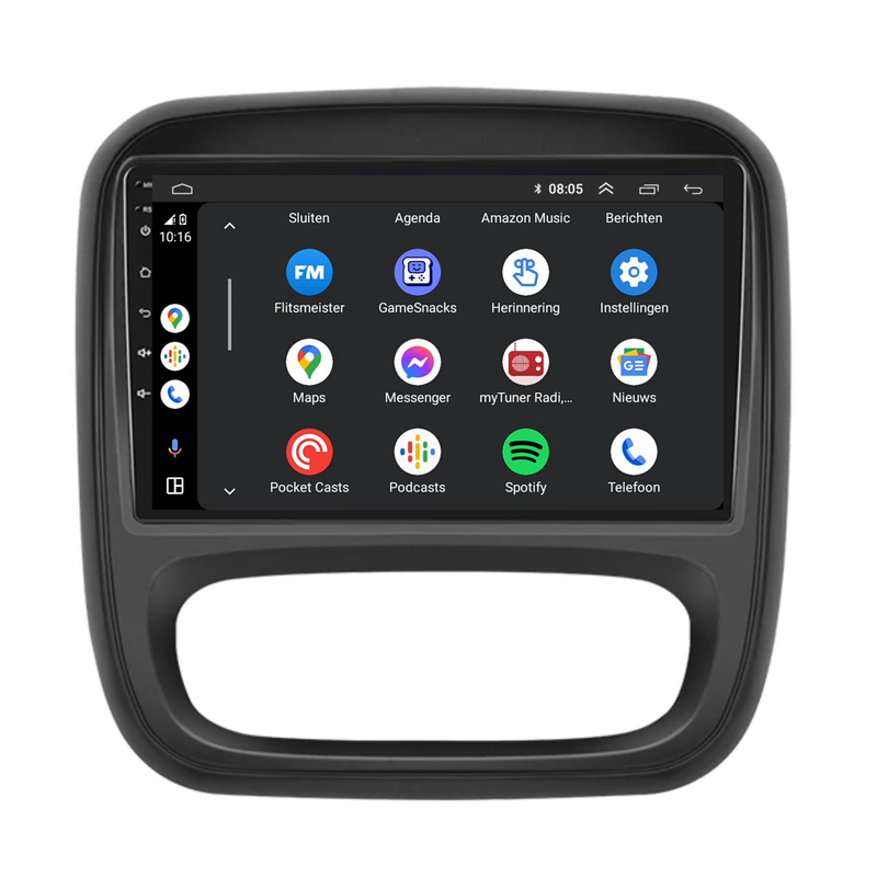 Renault Trafic | Android 13 | Autoradio | 2015 t/m 2021 | Carplay &  Android Auto-5