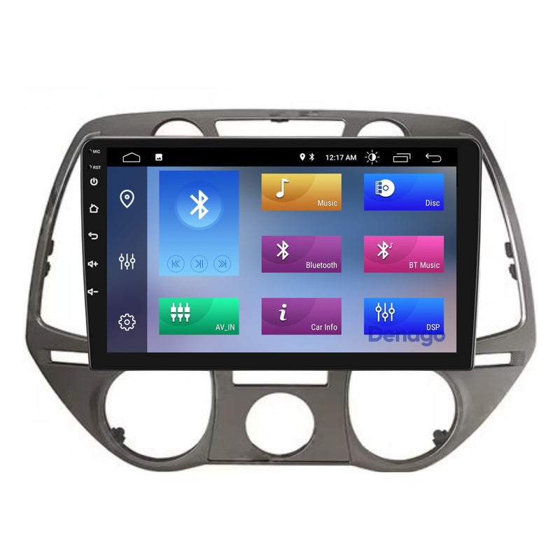 Hyundai i20 CarPlay autoradio | 2008 t/m 2014 | Denago DNG-A83 | 9 inch | Android 13 | Draadloos CarPlay & Android Auto-8