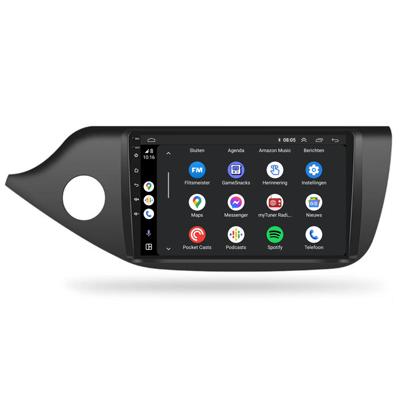 Kia Ceed Android 13 autoradio CarPlay Android Auto 2012-2017-7