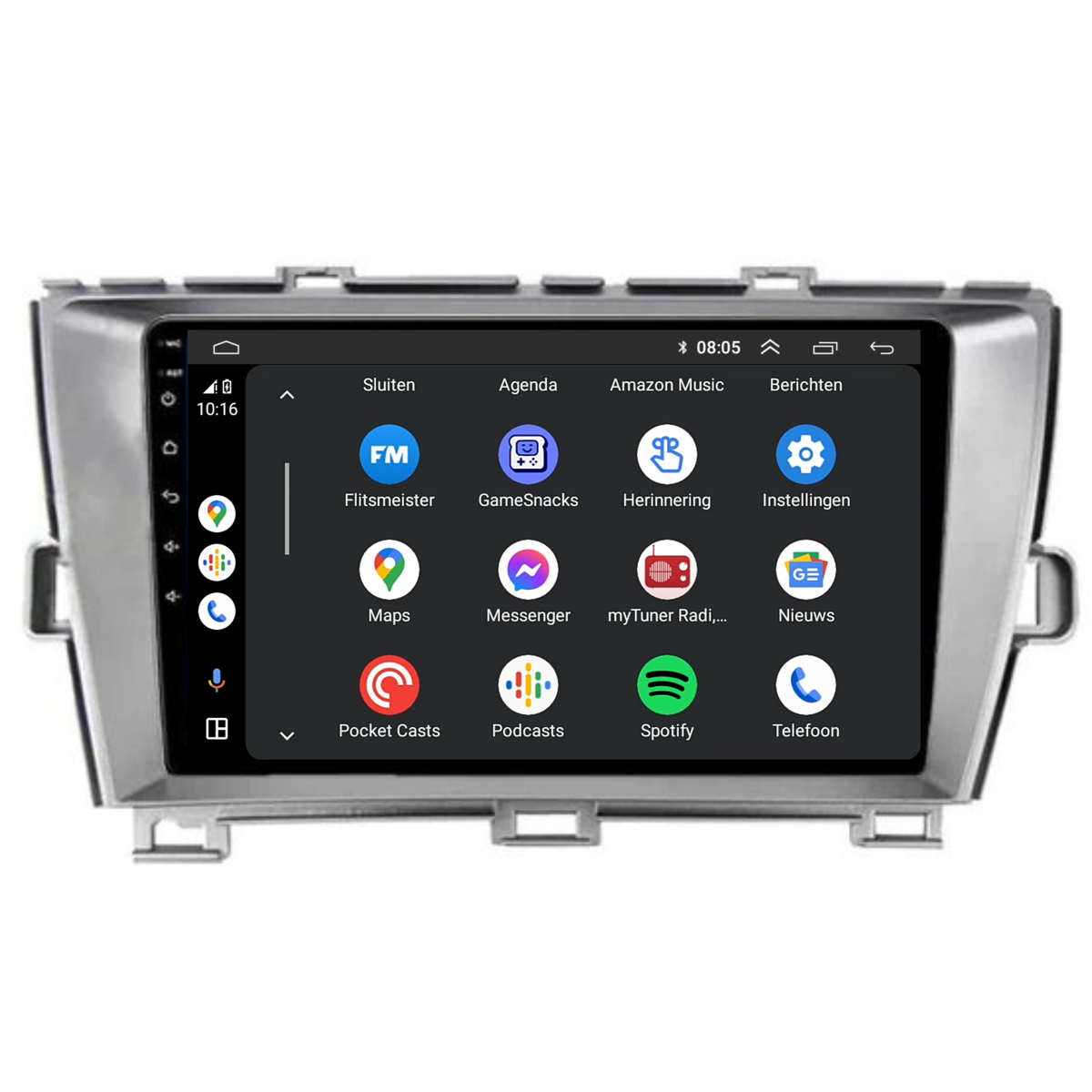 Toyota Prius | Android 13 | Autoradio | 2009 t/m 2015 | Carplay & Android Auto-2