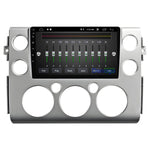 Toyota FJ Cruiser CarPlay autoradio | 2006 t/m 2017 | Denago DNG-A313 | 9 inch | Android 13 | Draadloos CarPlay & Android Auto | Zilver frame