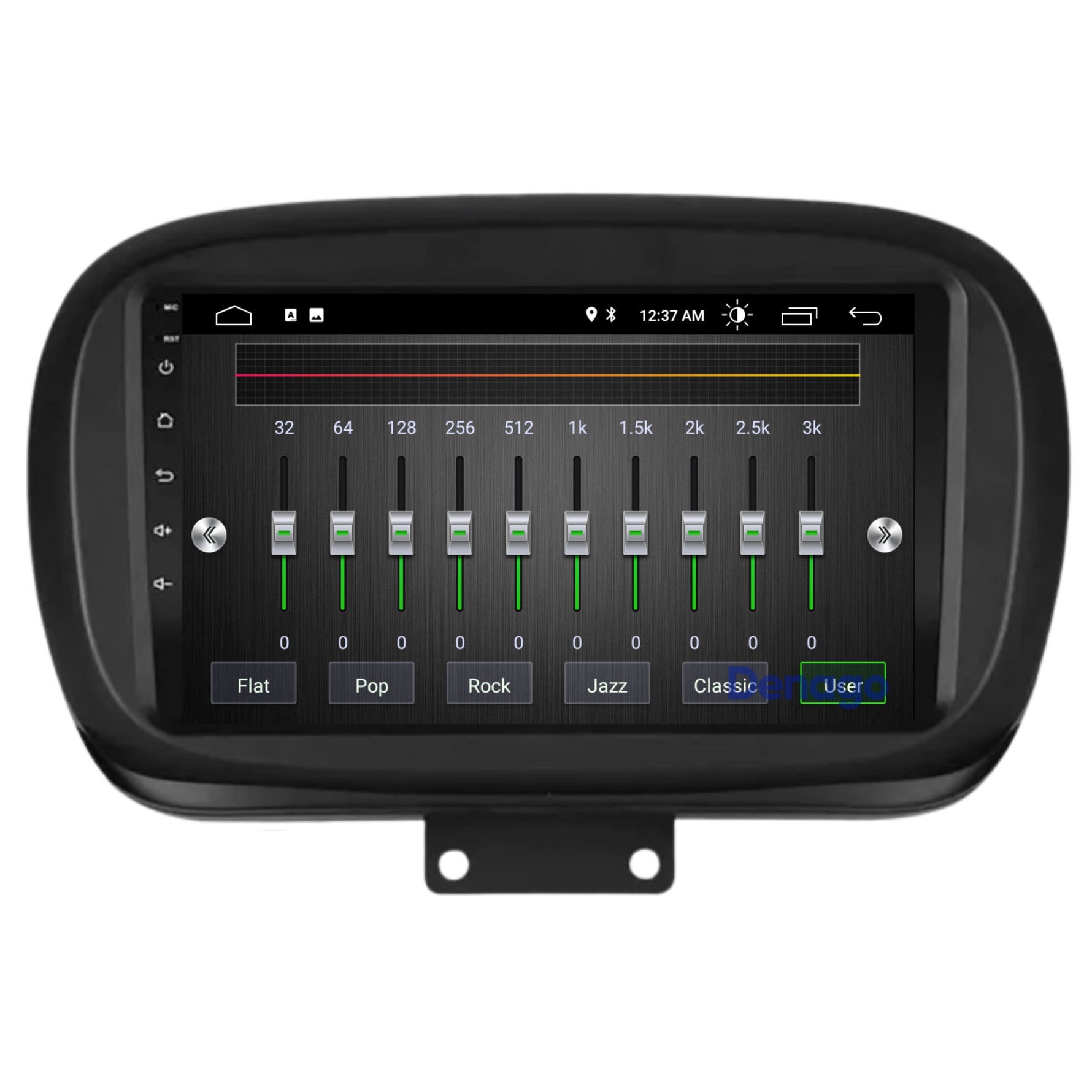 Fiat 500X CarPlay autoradio | 2014 t/m 2023 | Denago DNG-A147 | 9 inch | Android 13 | Draadloos CarPlay & Android Auto