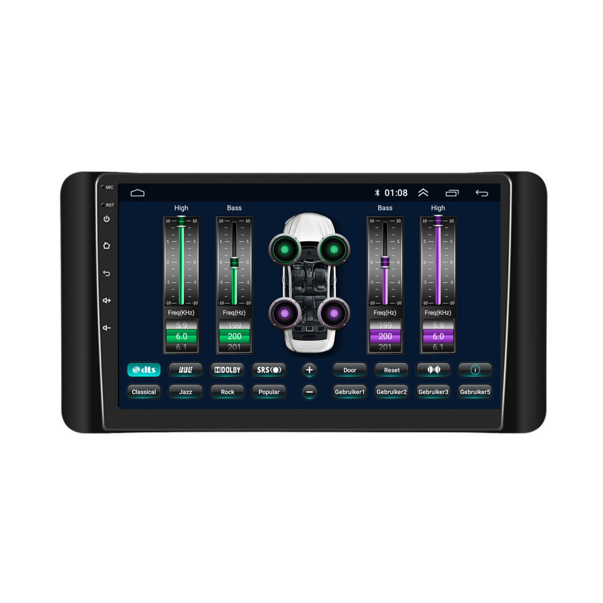 Skoda Scala CarPlay & Android Auto autoradio | 2019 t/m 2024 | Android 15 | Davilon-6