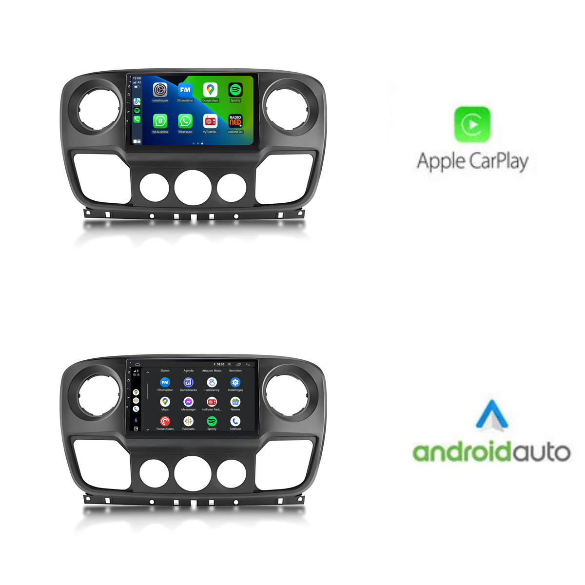 Nissan NV400 | Android 13 | Autoradio | 2010 t/m 2021 | Carplay & Android Auto-7