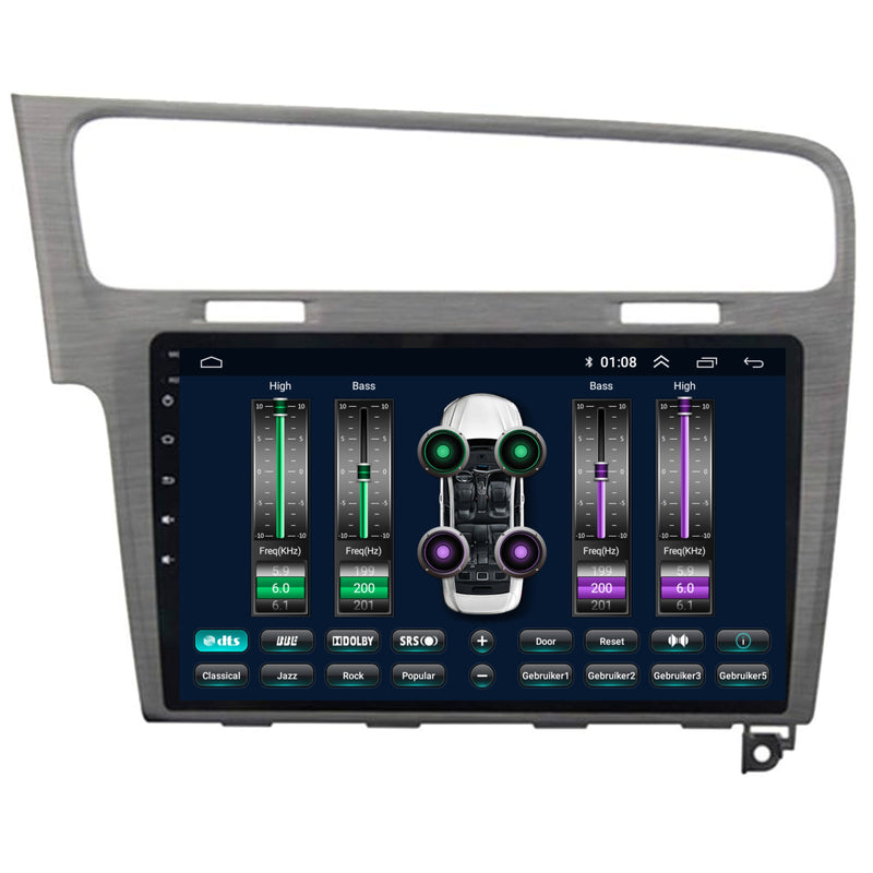 Volkswagen Golf 7 CarPlay & Android Auto autoradio | 2012 t/m 2020 | Android 15 | Davilon | Grijs-7