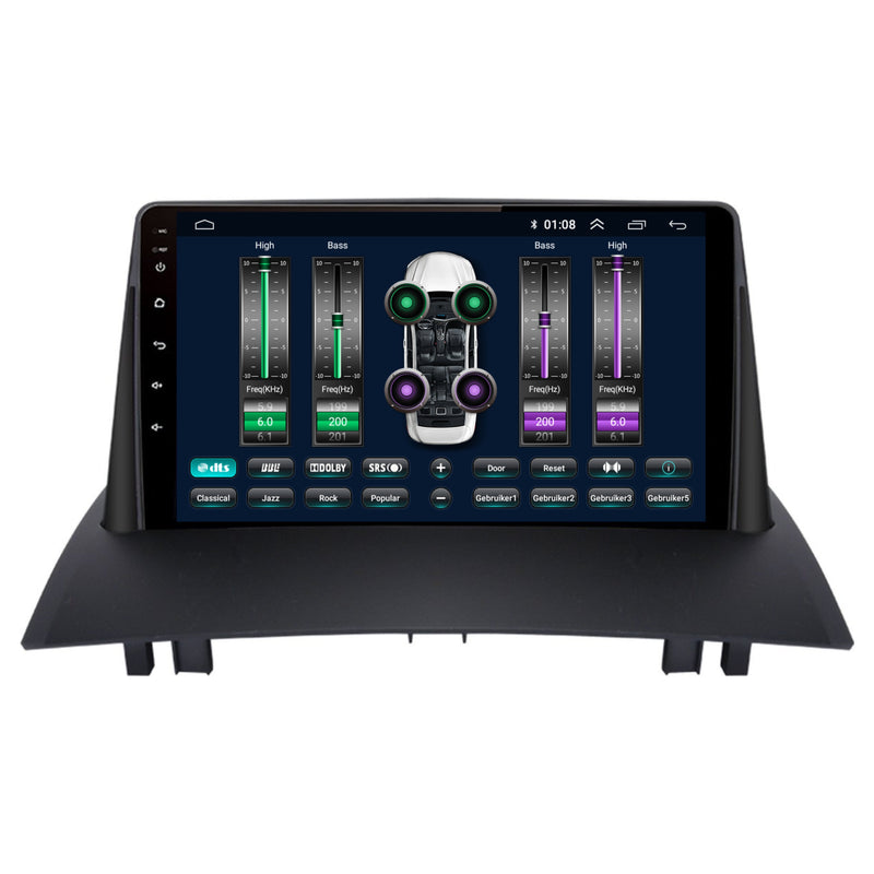 Renault Megane 2 | Android 13 | Autoradio | 2003 t/m 2008 | CarPlay & Android Auto-8