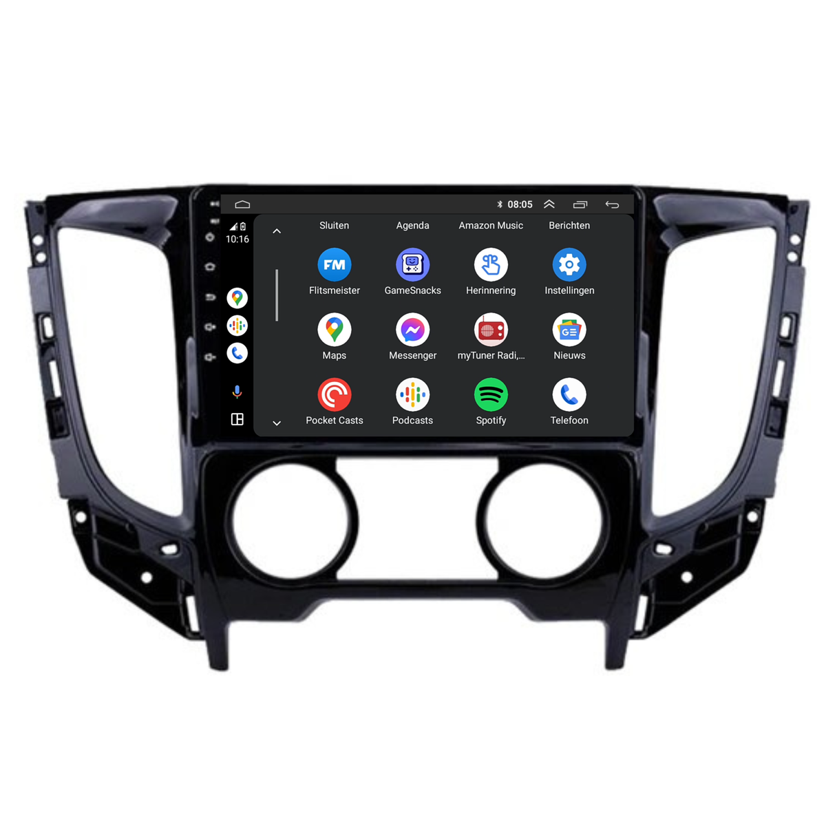 Mitsubishi L200 | Android 13 | Autoradio | 2016 | CarPlay & Android Auto-5