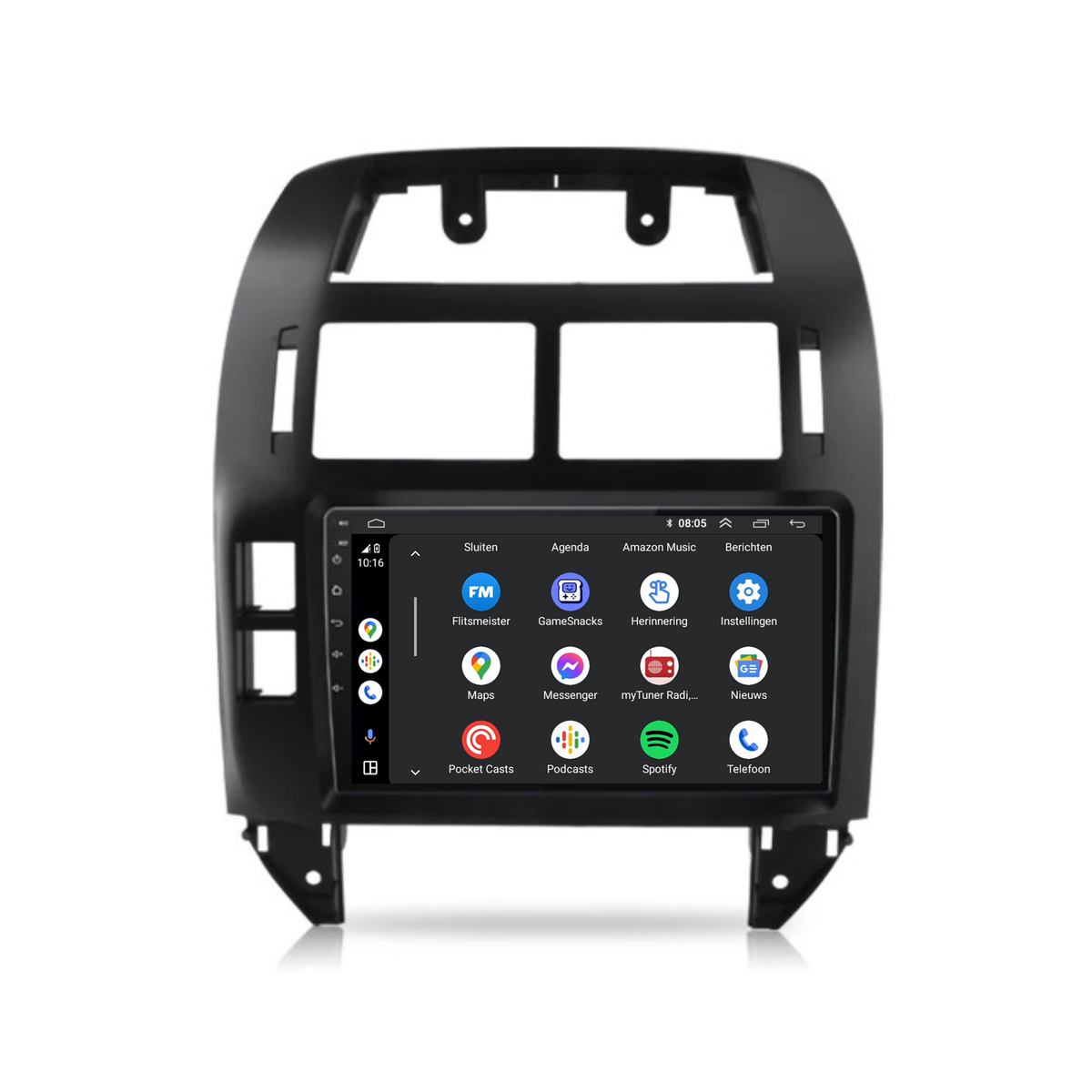 Volkswagen Polo | Android 13 | Autoradio | 2002 t/m 2009 | Carplay & Android Auto-8