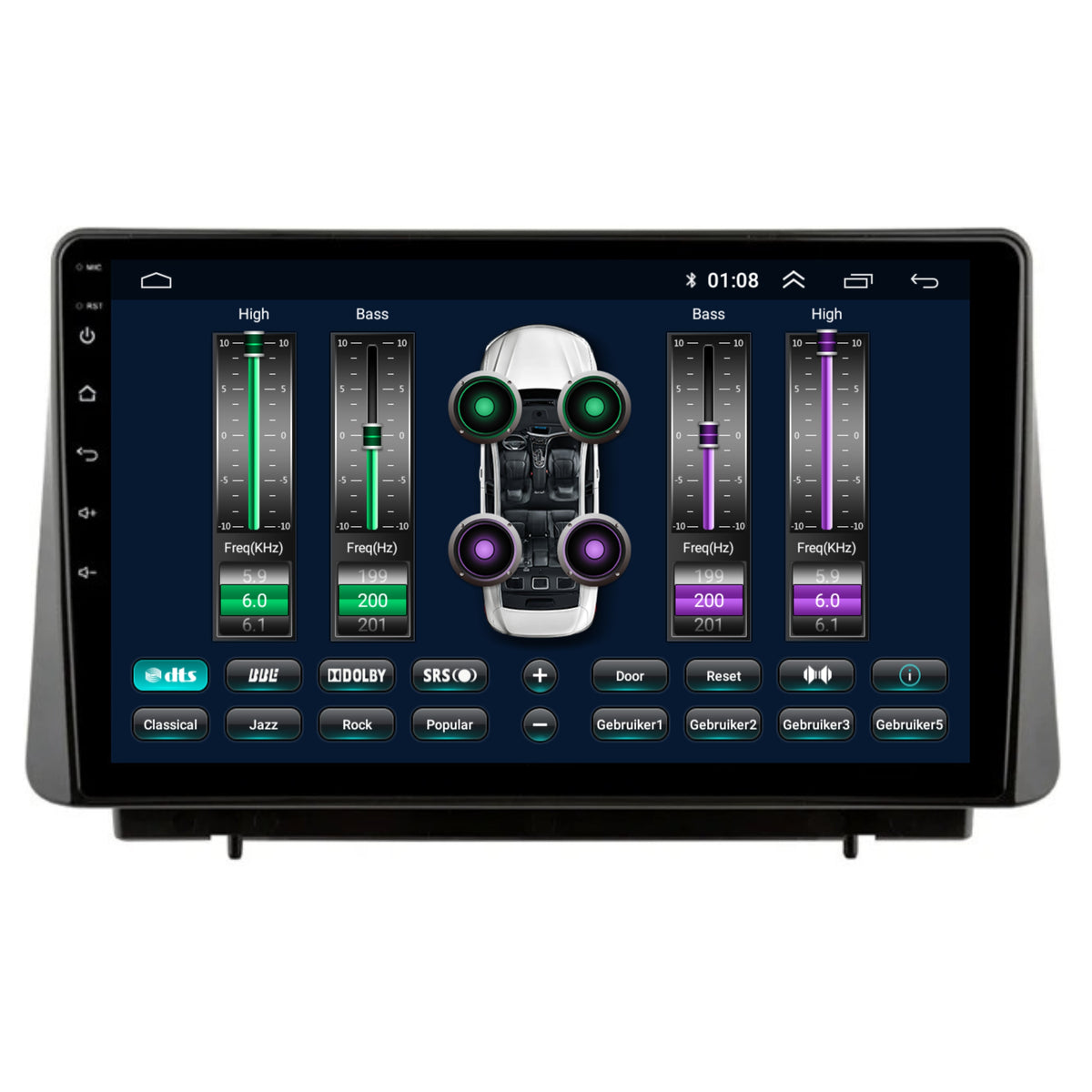 Ford Kuga & Ford Focus CarPlay & Android Auto autoradio | 2020 t/m 2023 | Android 15 | Davilon-7