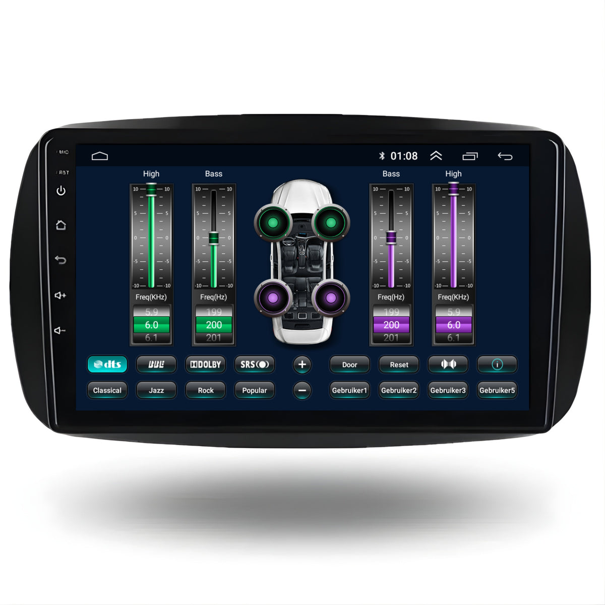 Autoradio CarPlay & Android Auto per Smart Fortwo / Forfour | dal 2015 al 2019 | Android 13 | Davilon-7
