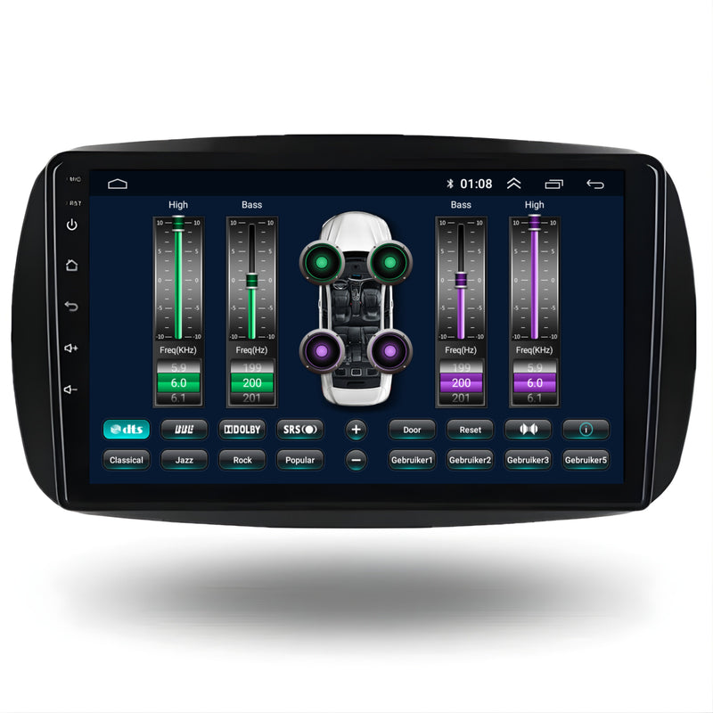 Autoradio CarPlay & Android Auto per Smart Fortwo / Forfour | dal 2015 al 2019 | Android 13 | Davilon-7
