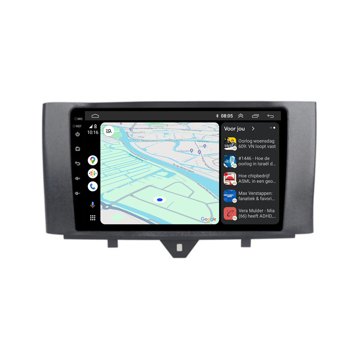 Smart Fortwo | Android 13 | Autoradio | 2011 t/m 2015 | Carplay & Android Auto-7