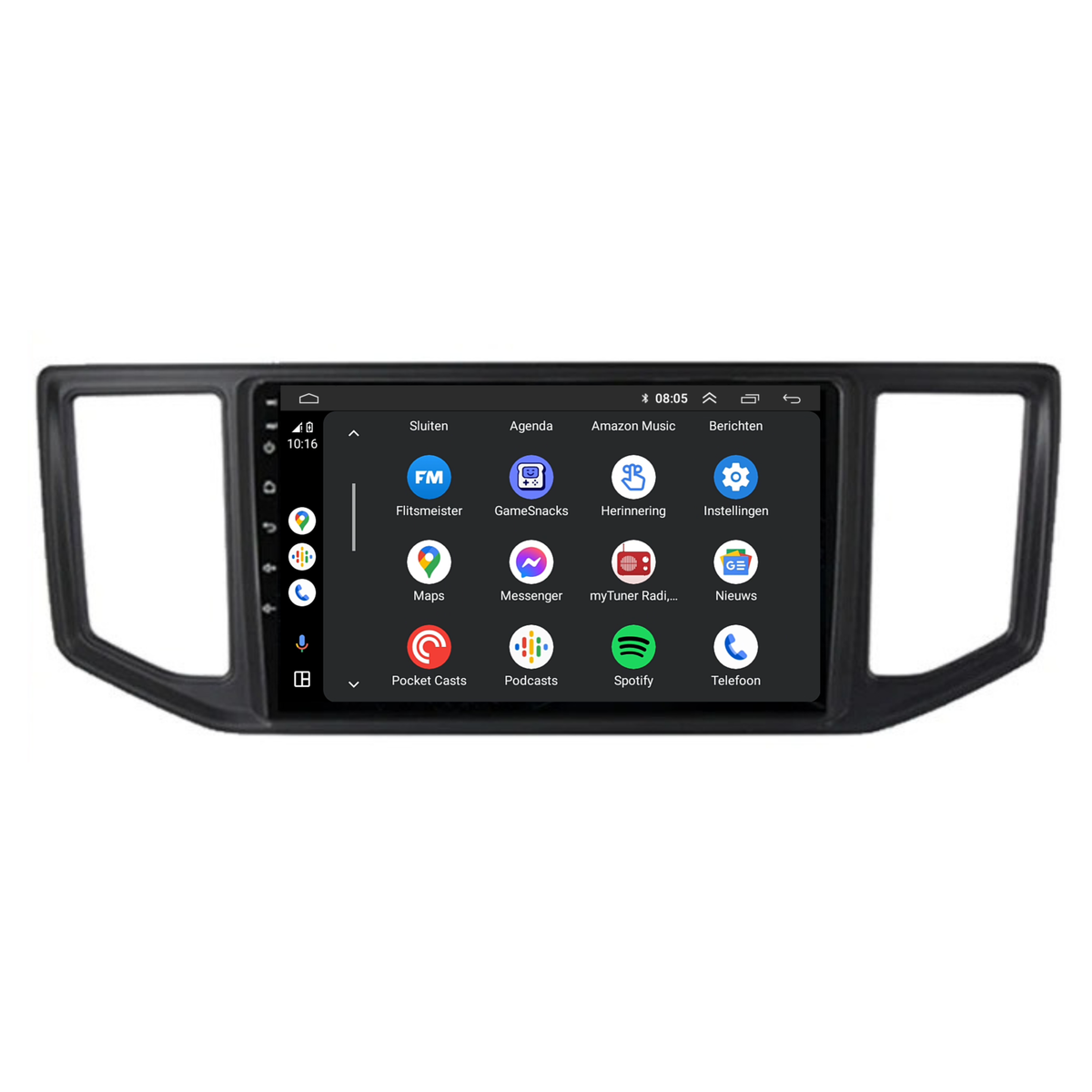 Volkswagen Crafter CarPlay & Android Auto autoradio | 2017 t/m 2024 | Android 15 | Davilon-7