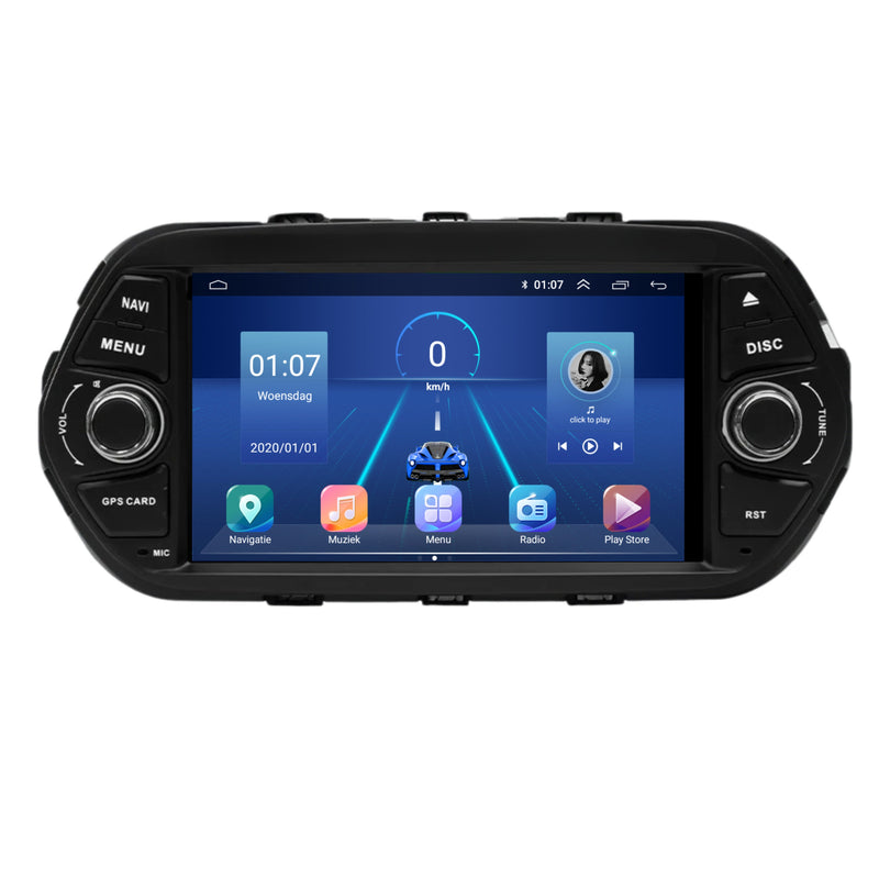 Fiat Tipo CarPlay & Android Auto autoradio | 2015 t/m 2019 | Android 15 | Davilon-6