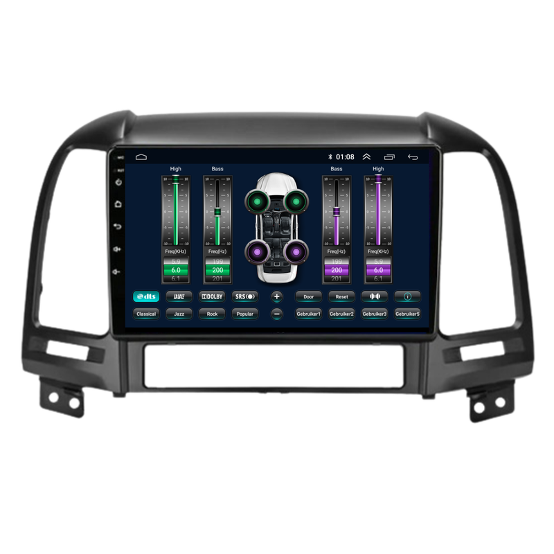 Hyundai Santa Fe | Android 13 | Autoradio | 2006 t/m 2011 | Carplay & Android Auto-9