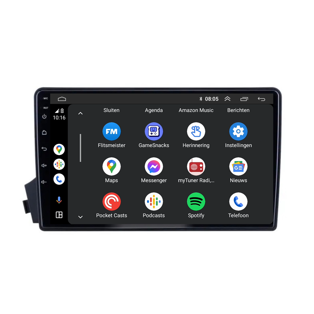 Ssangyong Actyon | Android 13 | Autoradio | 2005 t/m 2011 | Carplay & Android Auto-5