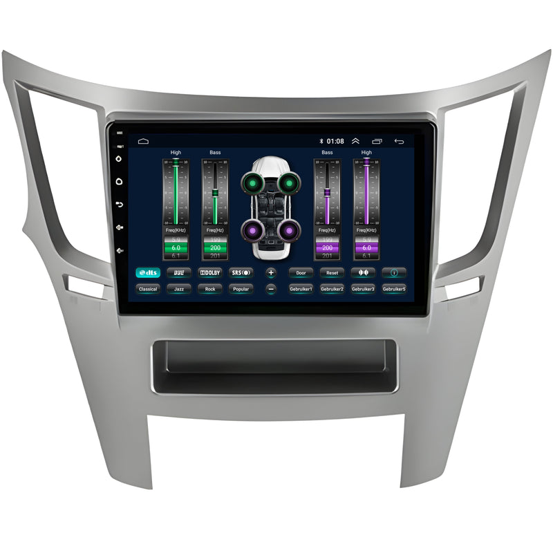Subaru Outback CarPlay & Android Auto car radio | 2009 to 2015 | Android 13 | Davilon-7