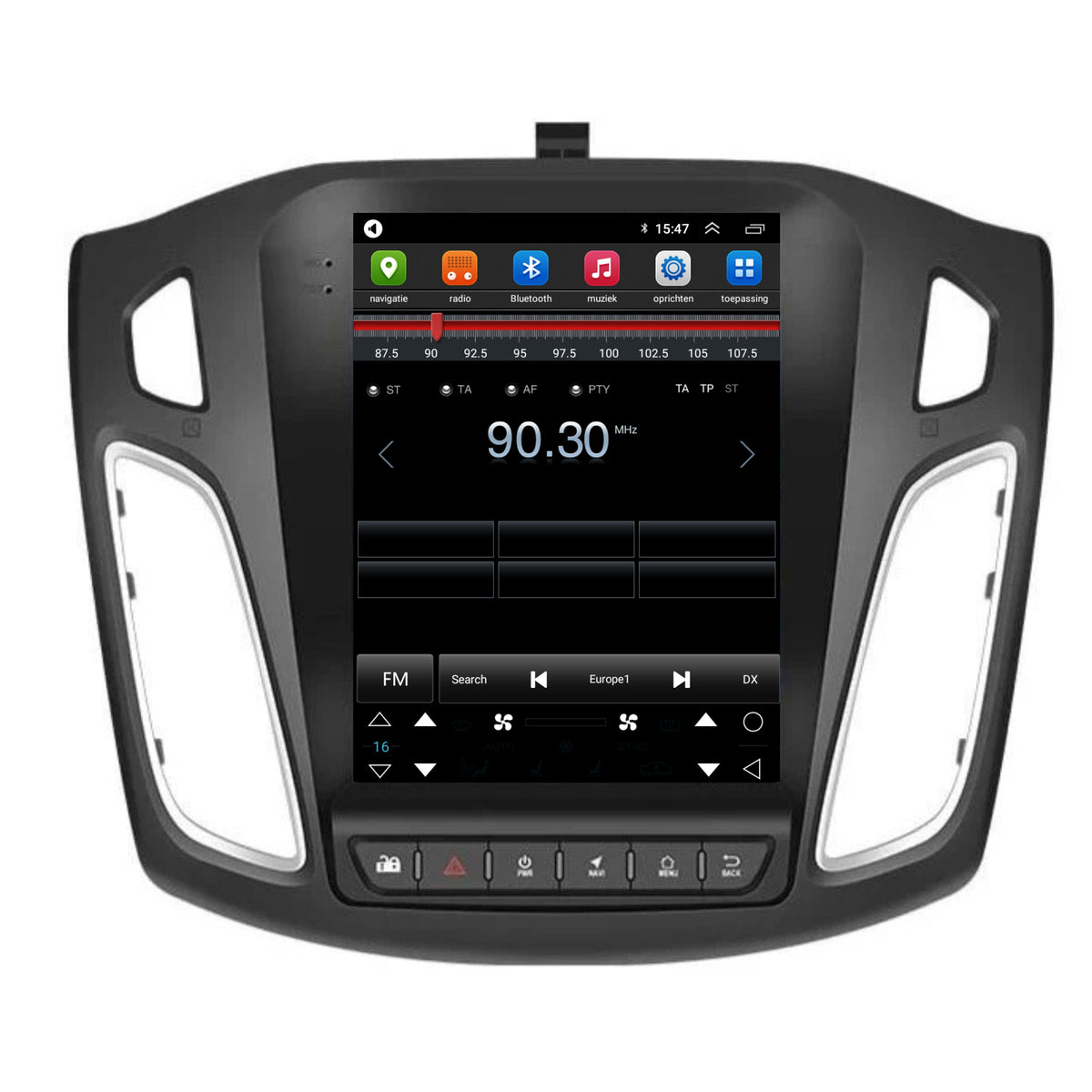 Ford Focus | Android 13 | Autoradio | 2011 t/m 2017 | CarPlay & Android Auto | Groot scherm-7