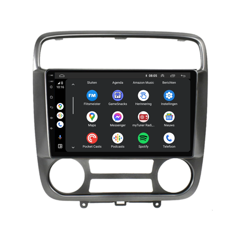 Honda Stream | Android 13 | Autoradio | 2000 t/m 2006 | Carplay & Android Auto-6