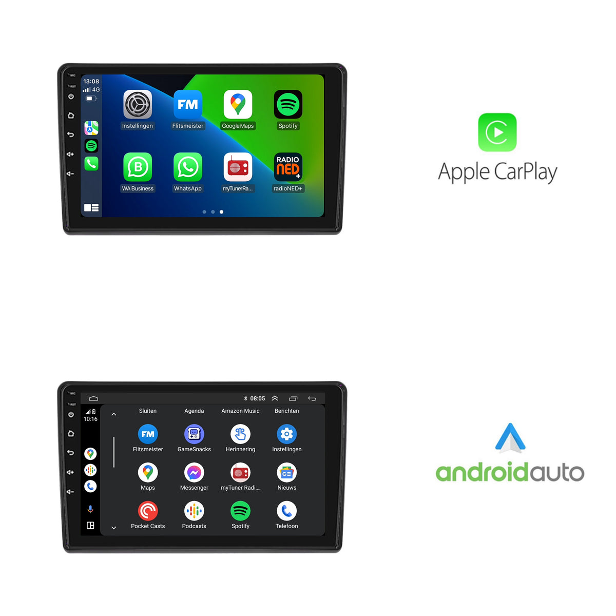 Citroën C3 | Android 13 | Autoradio | 2002 t/m 2010 | Carplay & Android Auto-6