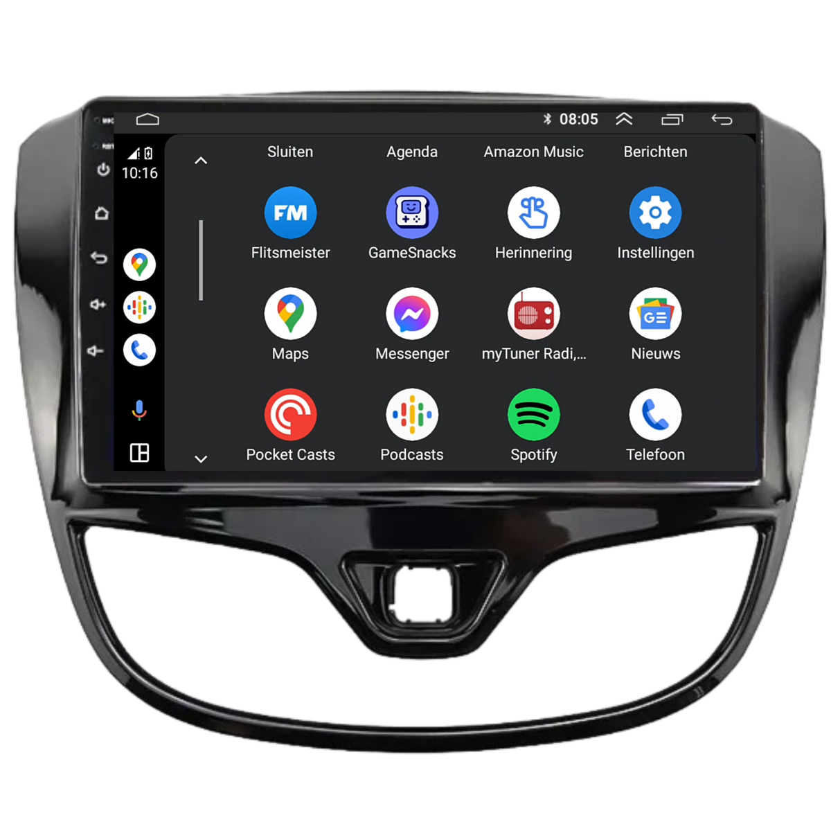 Opel Karl CarPlay Autoradio | 2016 t/m 2020 | Android 13-7