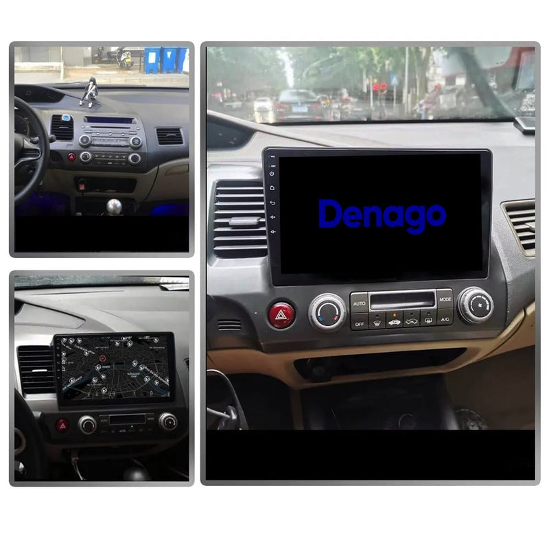 Honda Civic autoradio navigatie | Android 10.1 | 2007 t/m 2011 | CarPlay & Android Auto-3