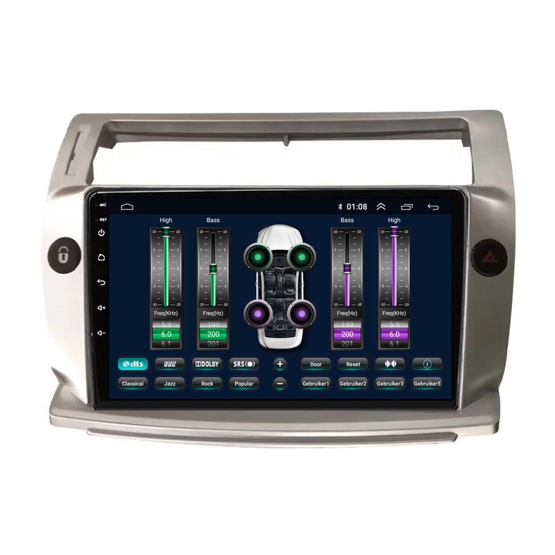 Citroën C4 Android 13 autoradio CarPlay Android Auto 2004-2010-7