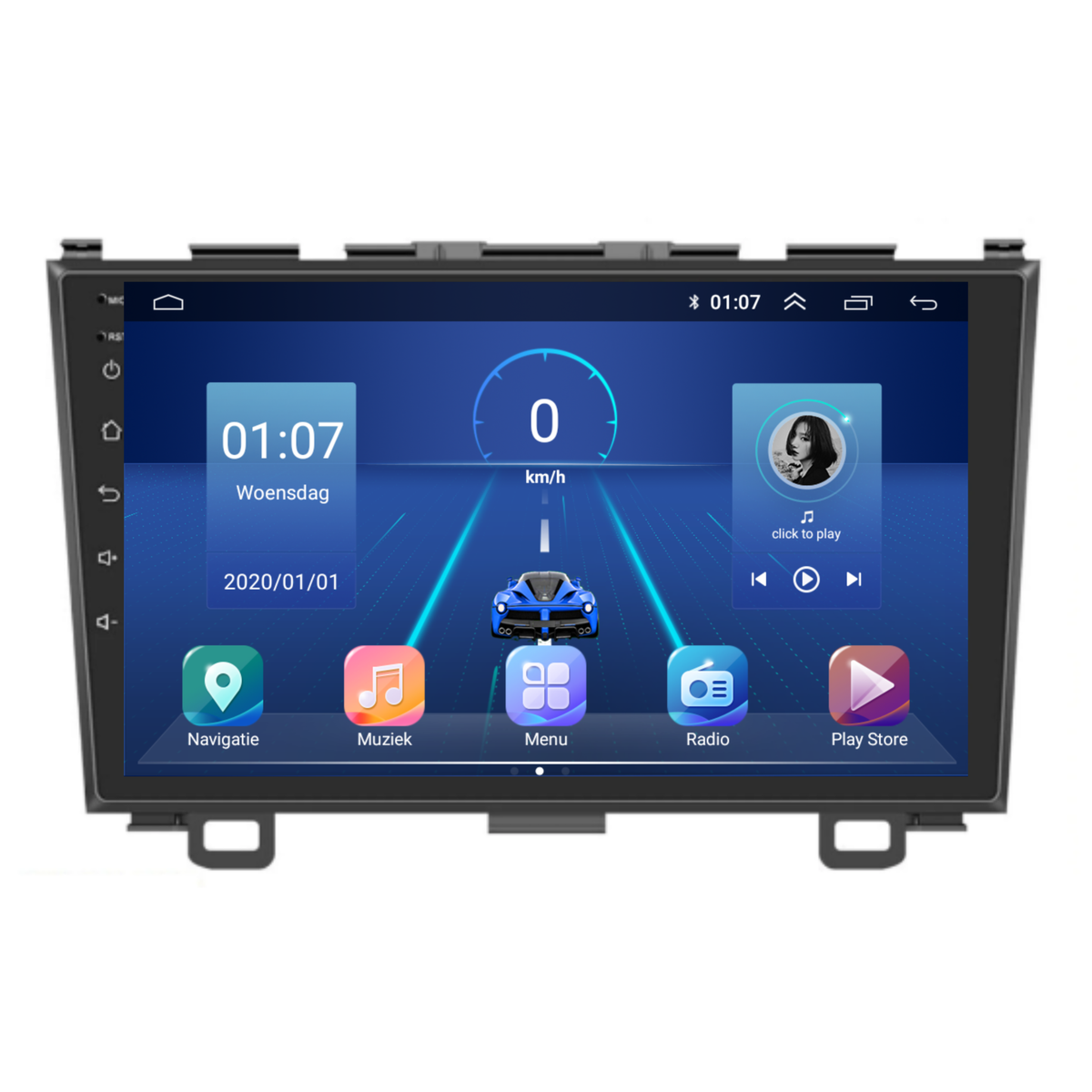Honda CR-V | Android 13 | Autoradio | 2007 t/m 2012 | CarPlay & Android Auto-4