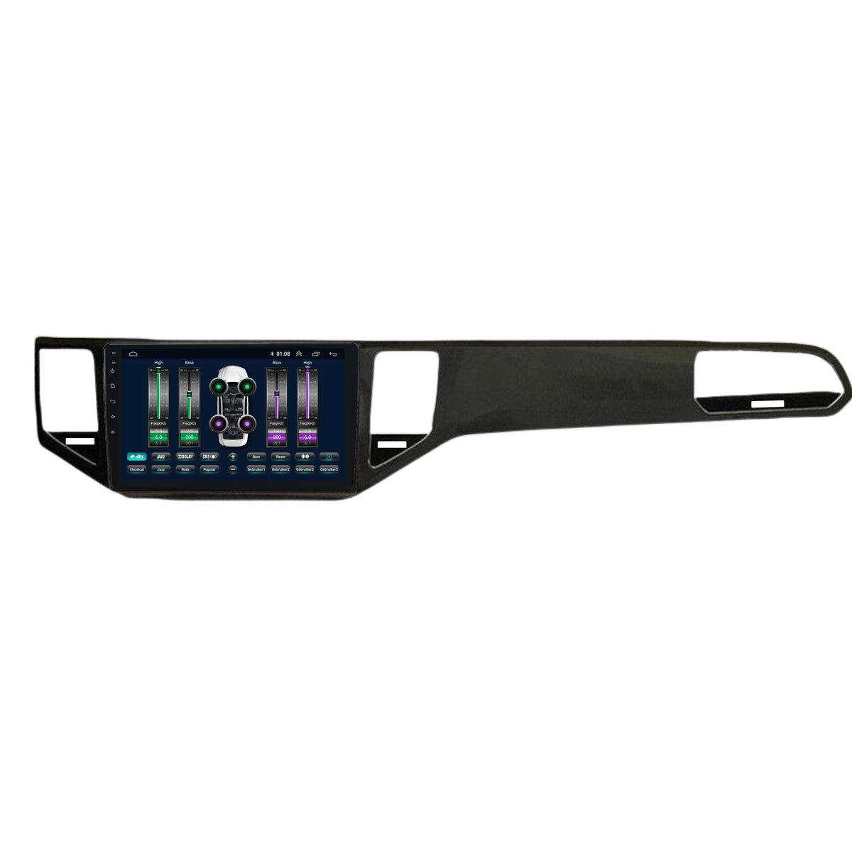 Volkswagen Golf Sportsvan CarPlay & Android Auto autoradio | 2015 t/m 2021 | Android 15 | Davilon-7