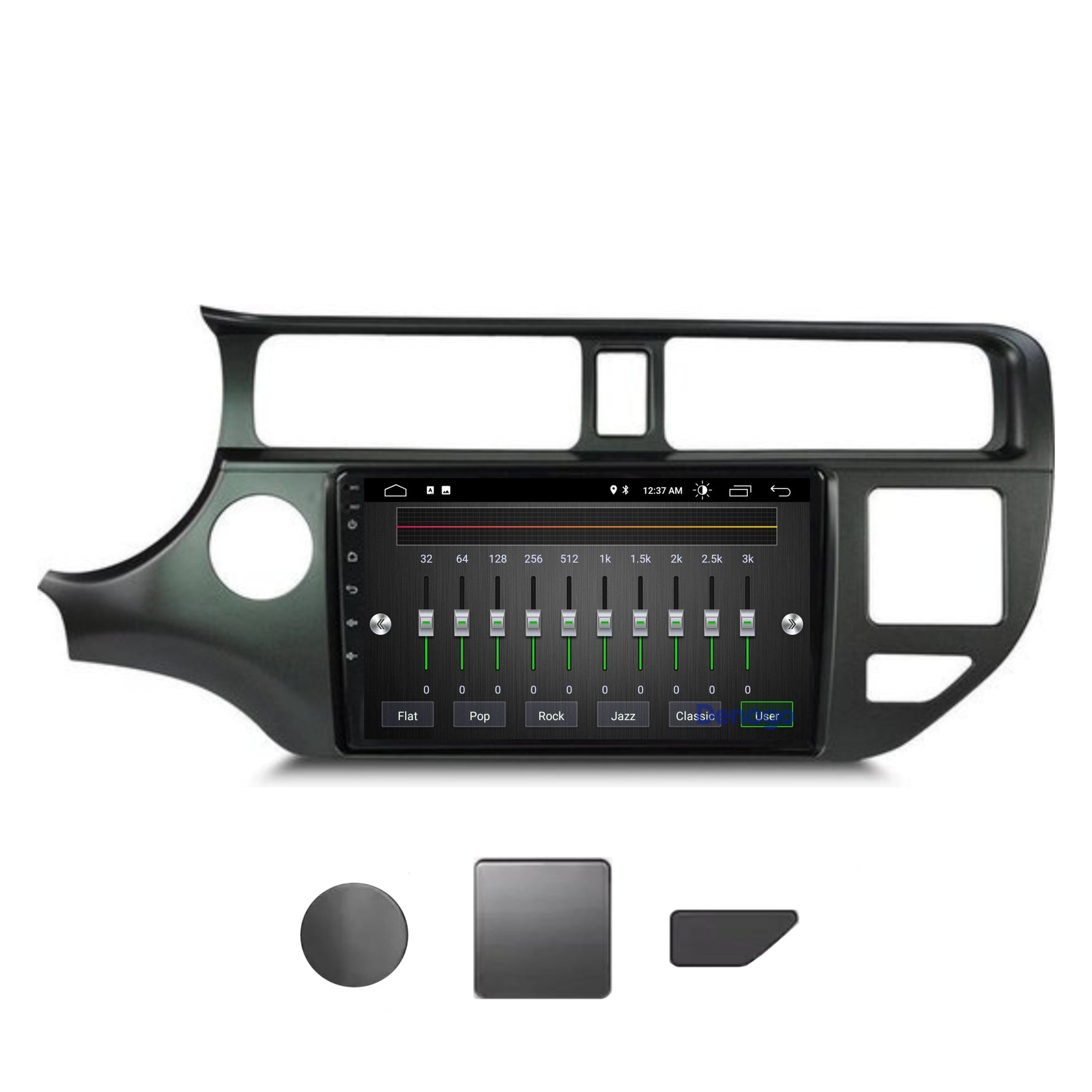 Kia Rio CarPlay autoradio | 2011 t/m 2014 | Denago DNG-A160 | 9 inch | Android 13 | Draadloos CarPlay & Android Auto