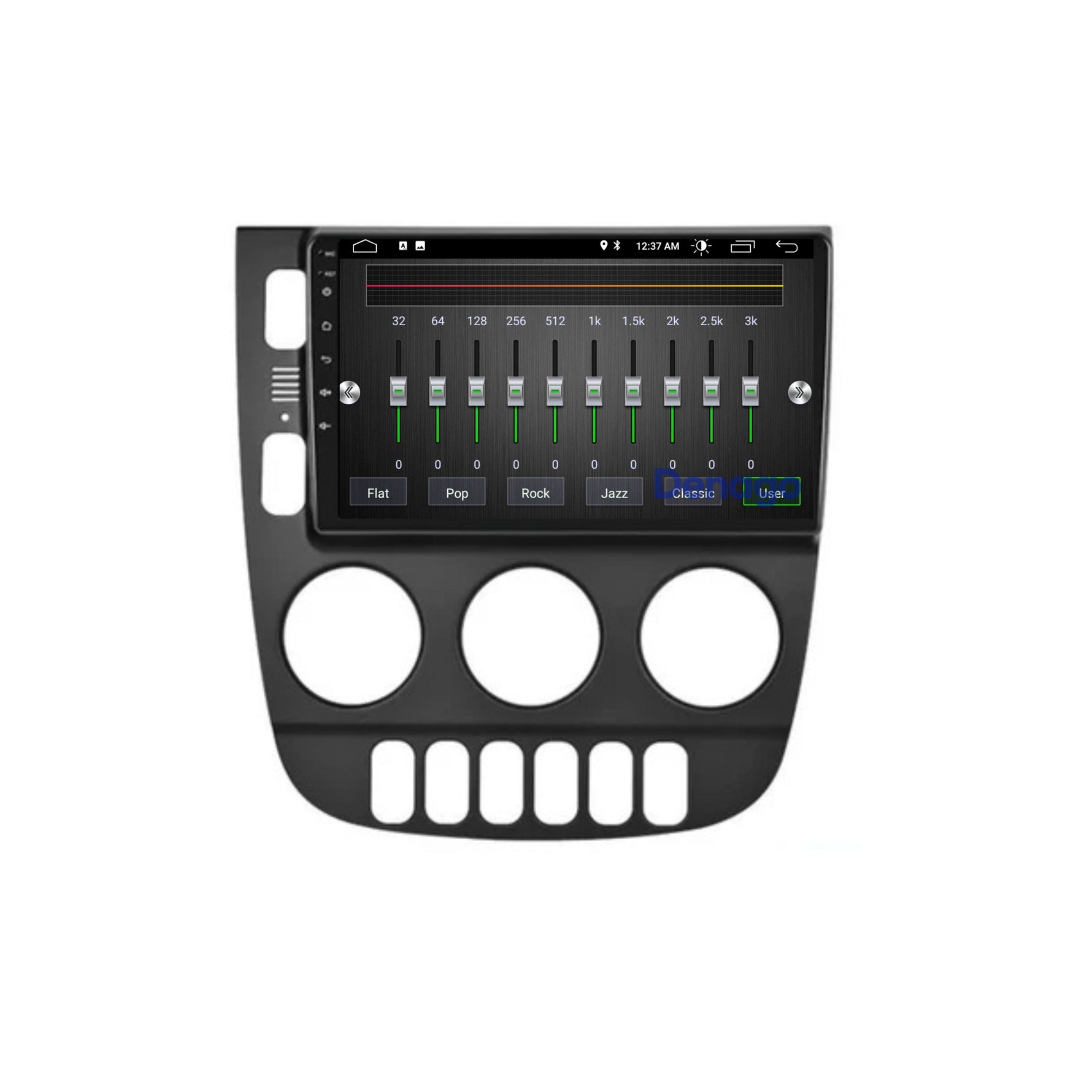 Mercedes ML CarPlay autoradio | 1999 t/m 2004 | Denago DNG-A221 | 9 inch | Android 13 | Draadloos CarPlay & Android Auto | Zwarte frame