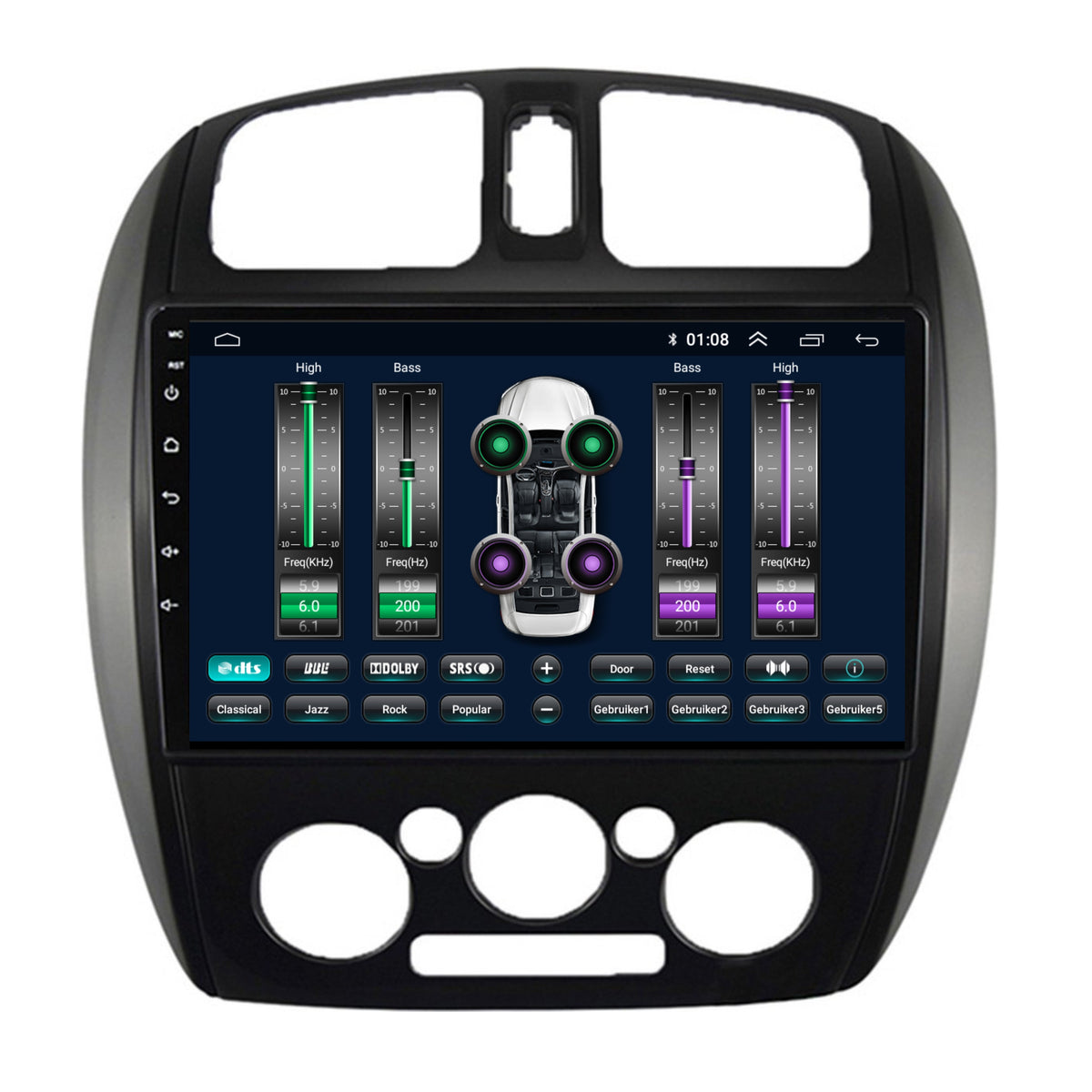 Mazda 323 | Android 13 | Autoradio | 2003 t/m 2009 | CarPlay & Android Auto-7