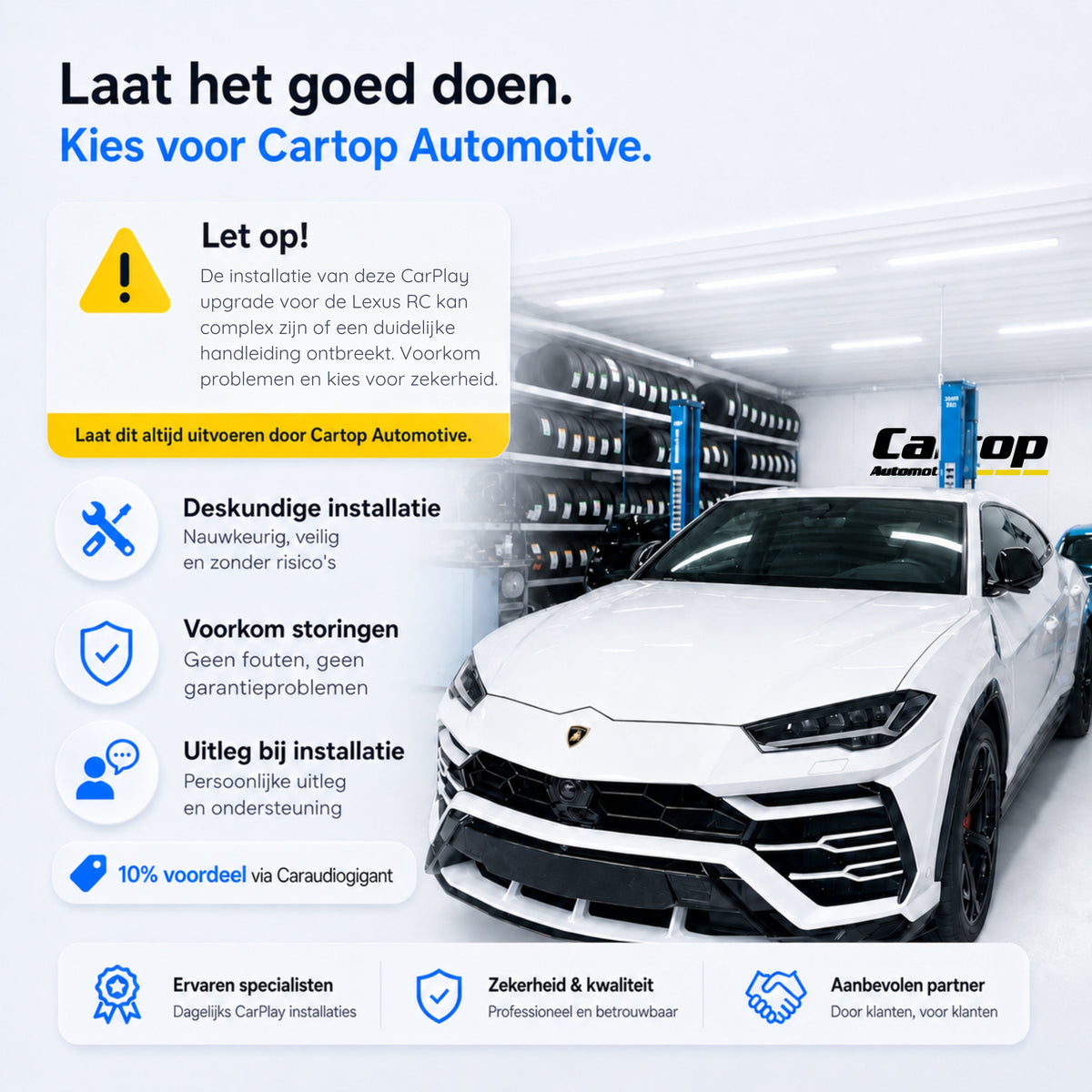 Lexus RC | 2014 t/m 2018 | CarPlay & Android Auto Box | Kleine touchpad-7