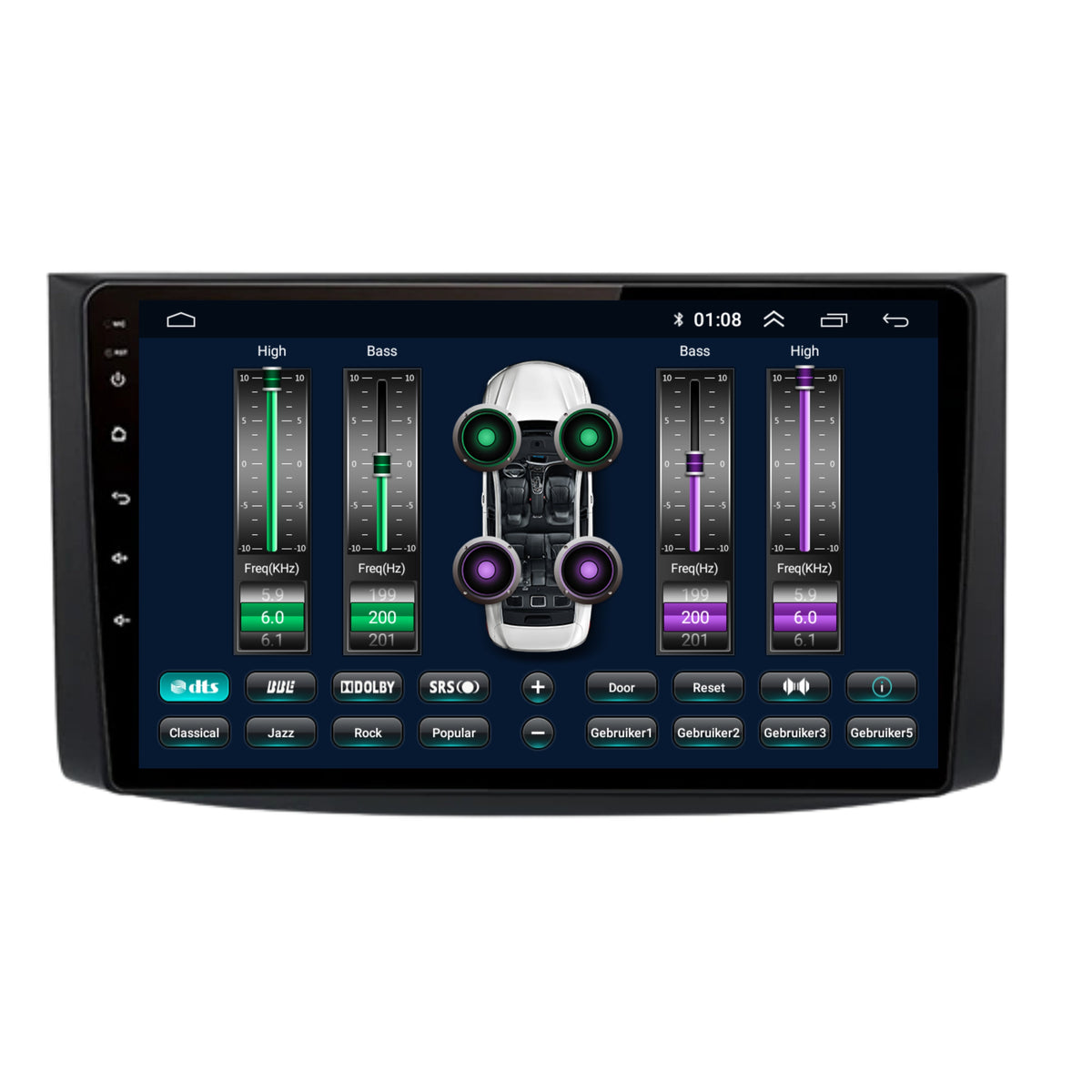 Chevrolet Aveo Android Autoradio | 2006 t/m 2012 | CarPlay & Android auto-7
