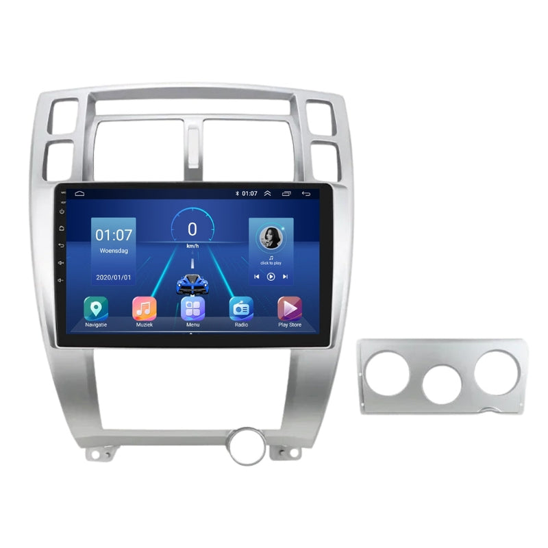 Hyundai Tucson CarPlay & Android Auto autoradio | 2004 t/m 2010 | Android 15 | Davilon-6